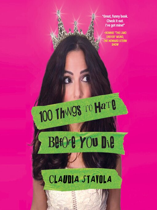 Title details for 100 Things to Hate Before You Die by Claudia Stavola - Wait list